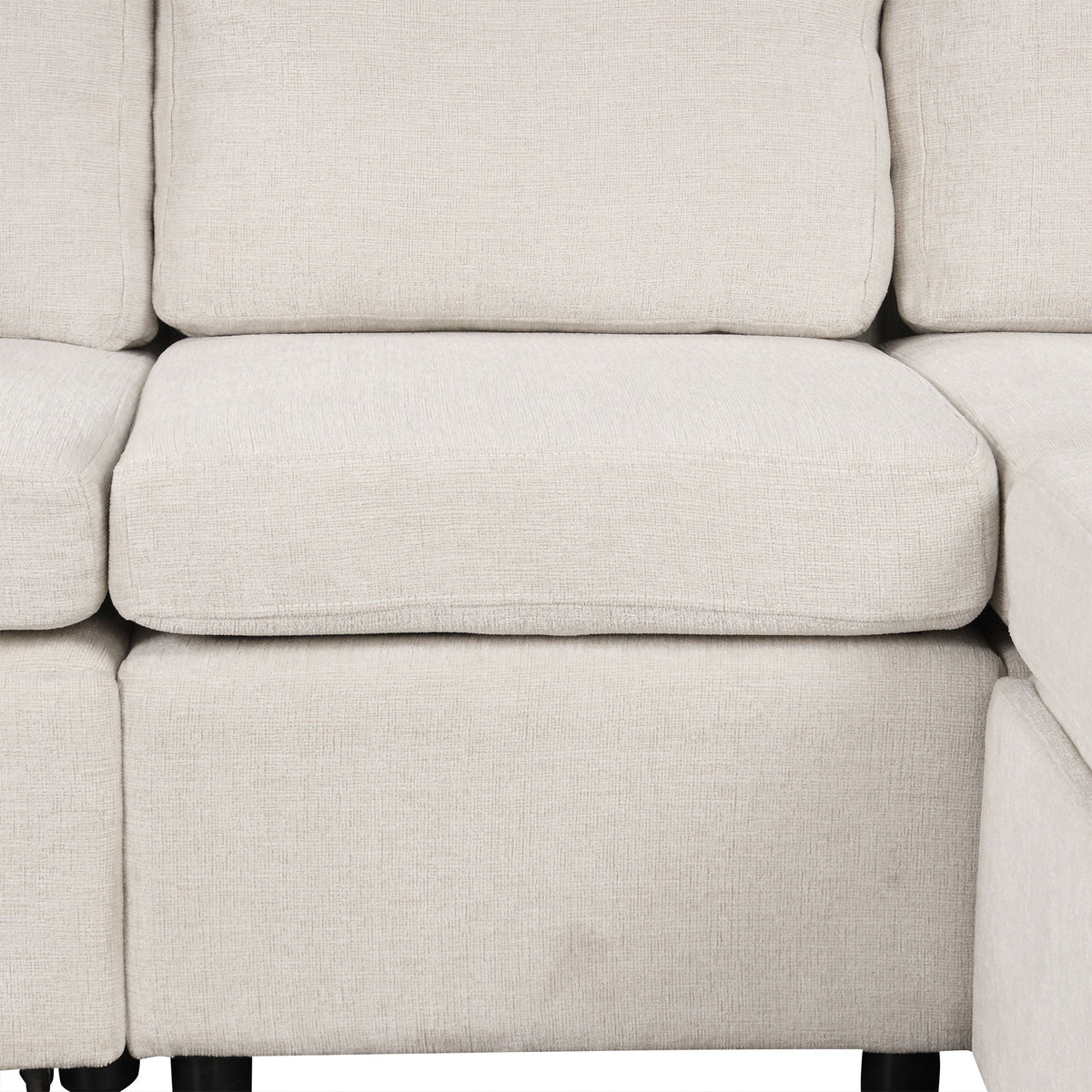 Single Pull Out Sofa Bed with USB Ports and Cup Holders - Dark Gray or Beige