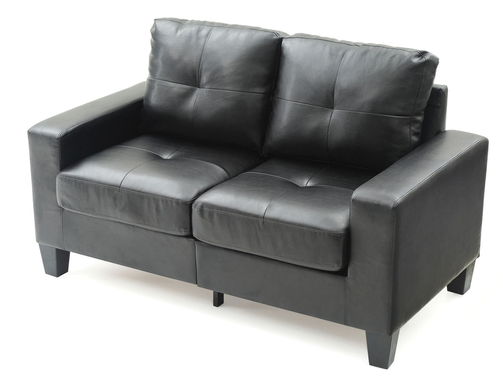 Track Arm Loveseat with Pocket Coil Comfort - Multiple Colors