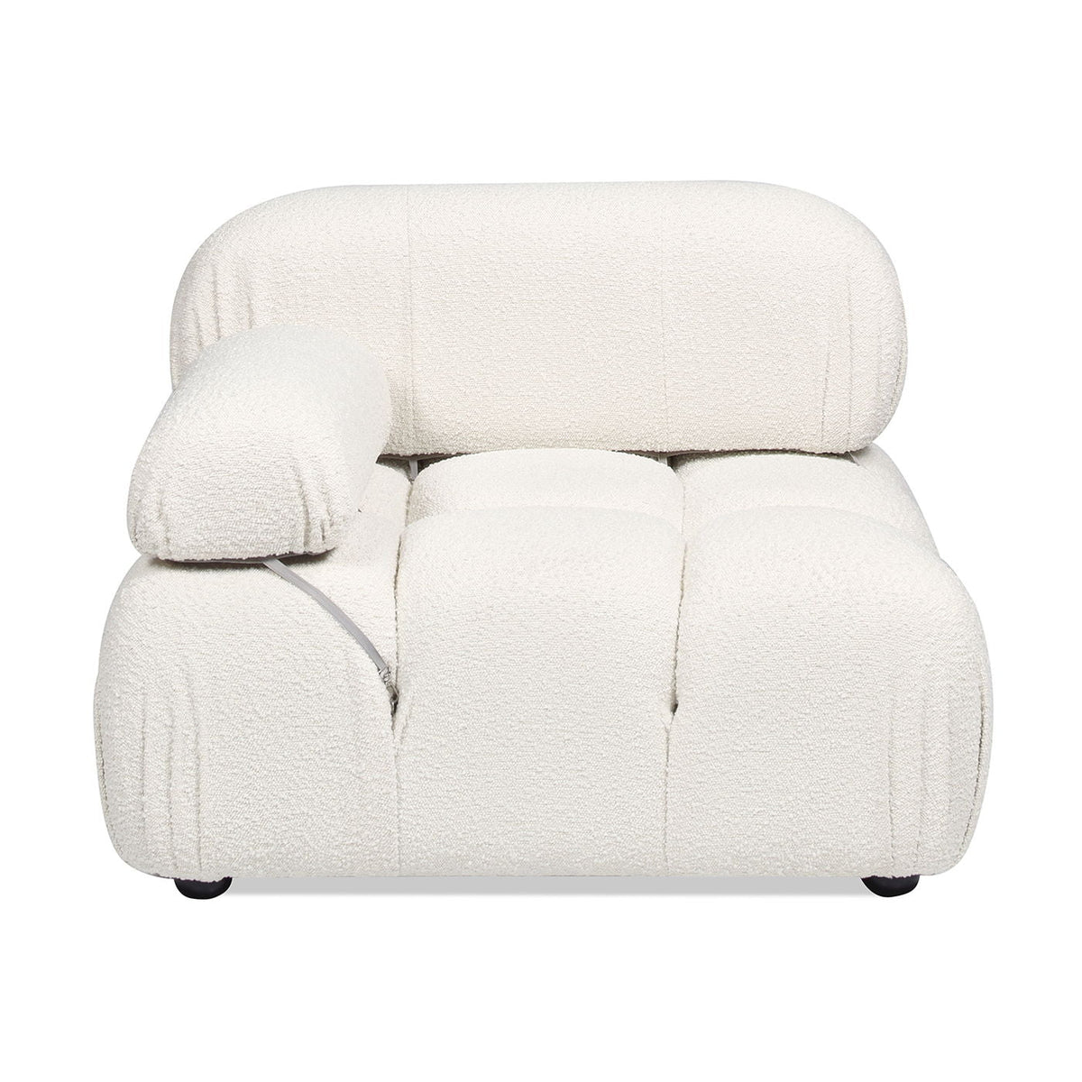 Bubble Modular Modern Lounge Arm Chair with Eucalyptus Frame - White, Green, or Orange