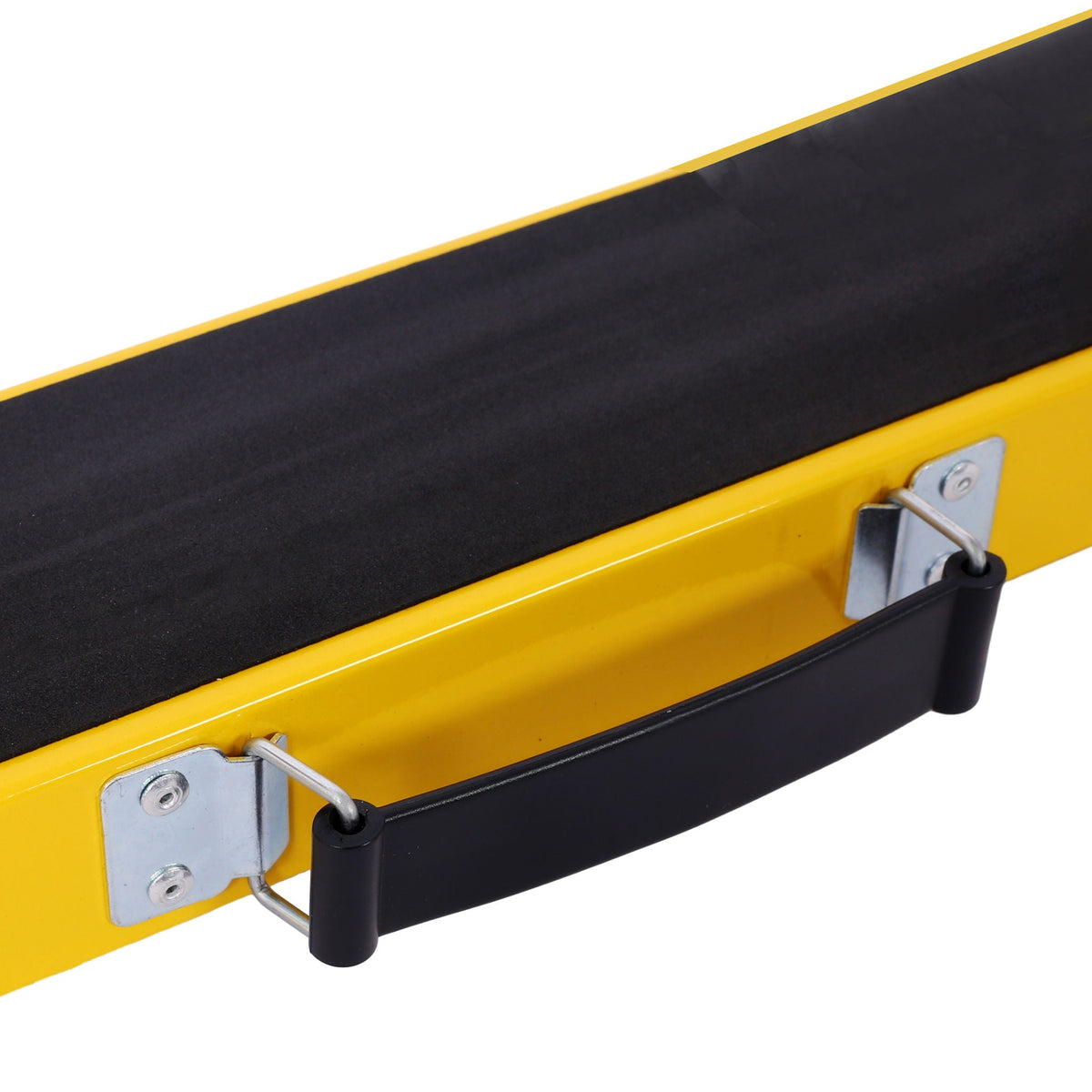 Folding Portable Saw Horses with Fast Open Legs - Yellow / Black