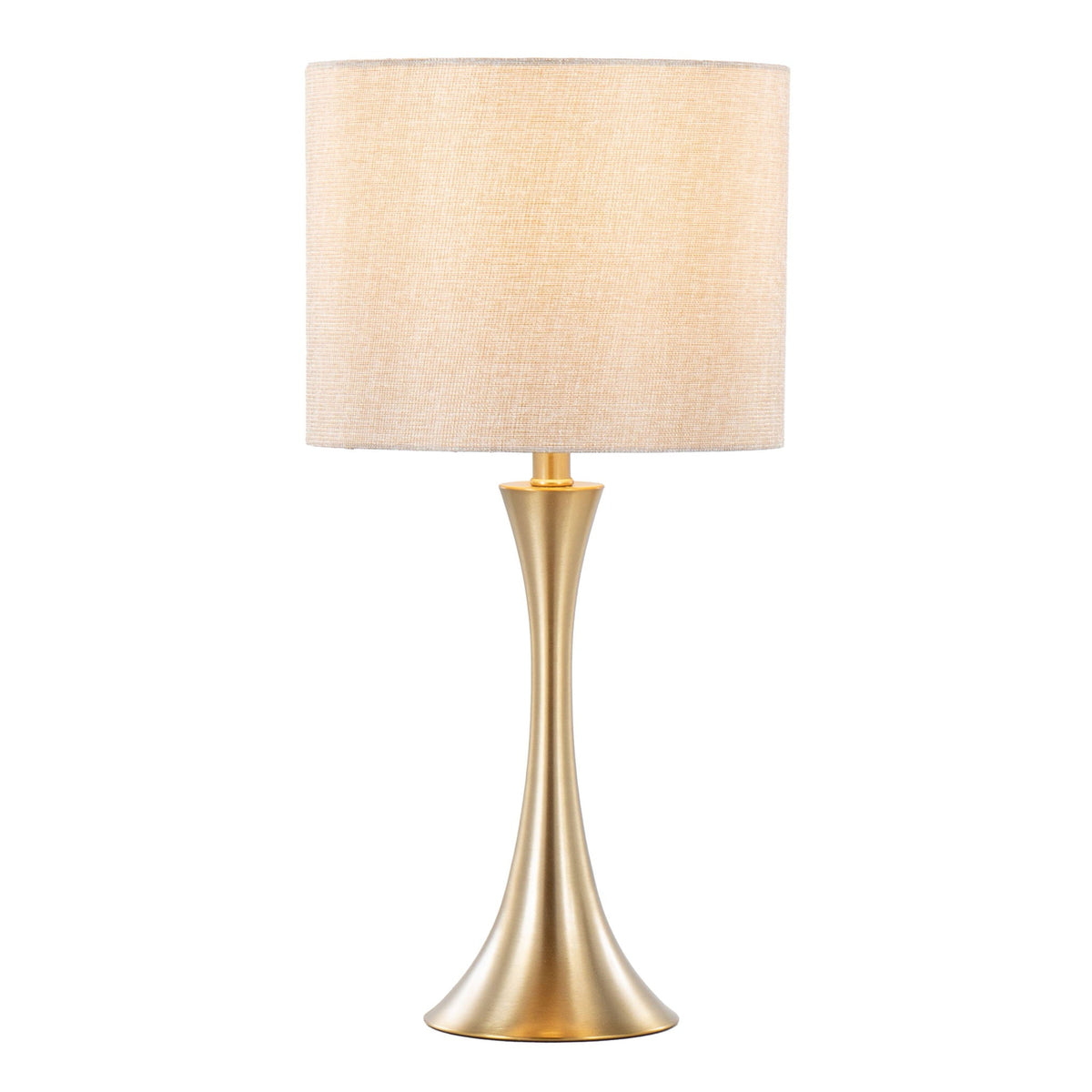 Contemporary & Modern Table Lamp Set with 3-Way Switch – Gold, Black, or Pearl Silver
