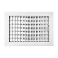 Aluminum AC Register Vent Cover with Adjustable Blades - 12x8 Inch