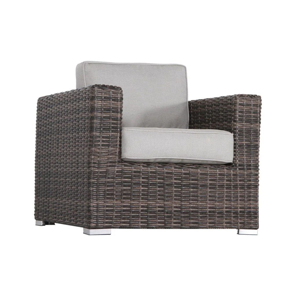 Modern Patio Rattan Sectional Set with Cushions - Multiple Set Options