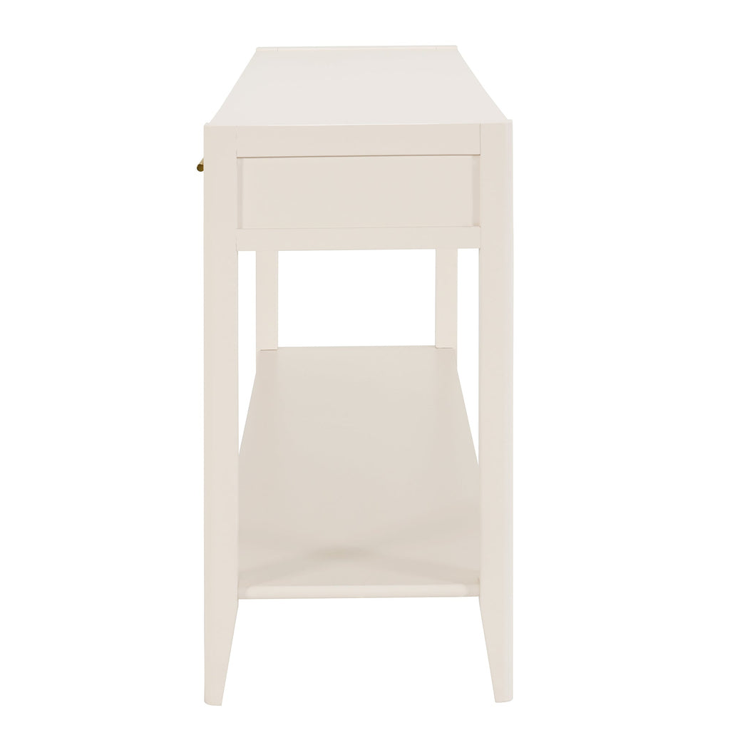 Painted Console Table with 3 Drawers - 60" Wide MDF Storage