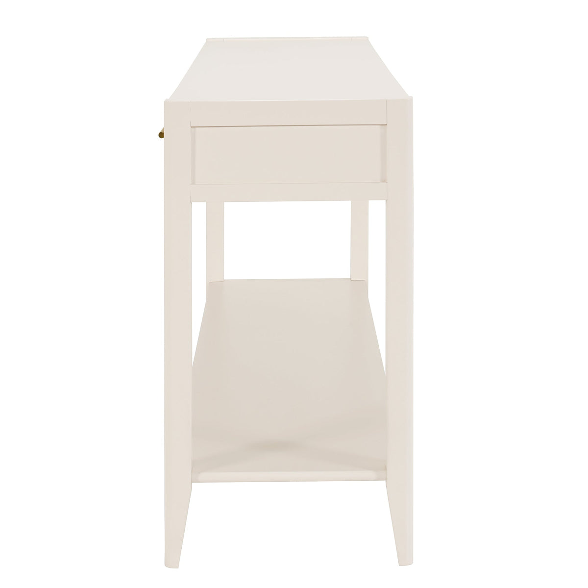 Painted Console Table with 3 Drawers - 60" Wide MDF Storage