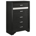 Miranda 6-drawer Bedroom Chest Black