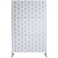 Outdoor & Indoor Metal Privacy Freestanding Decorative Screen