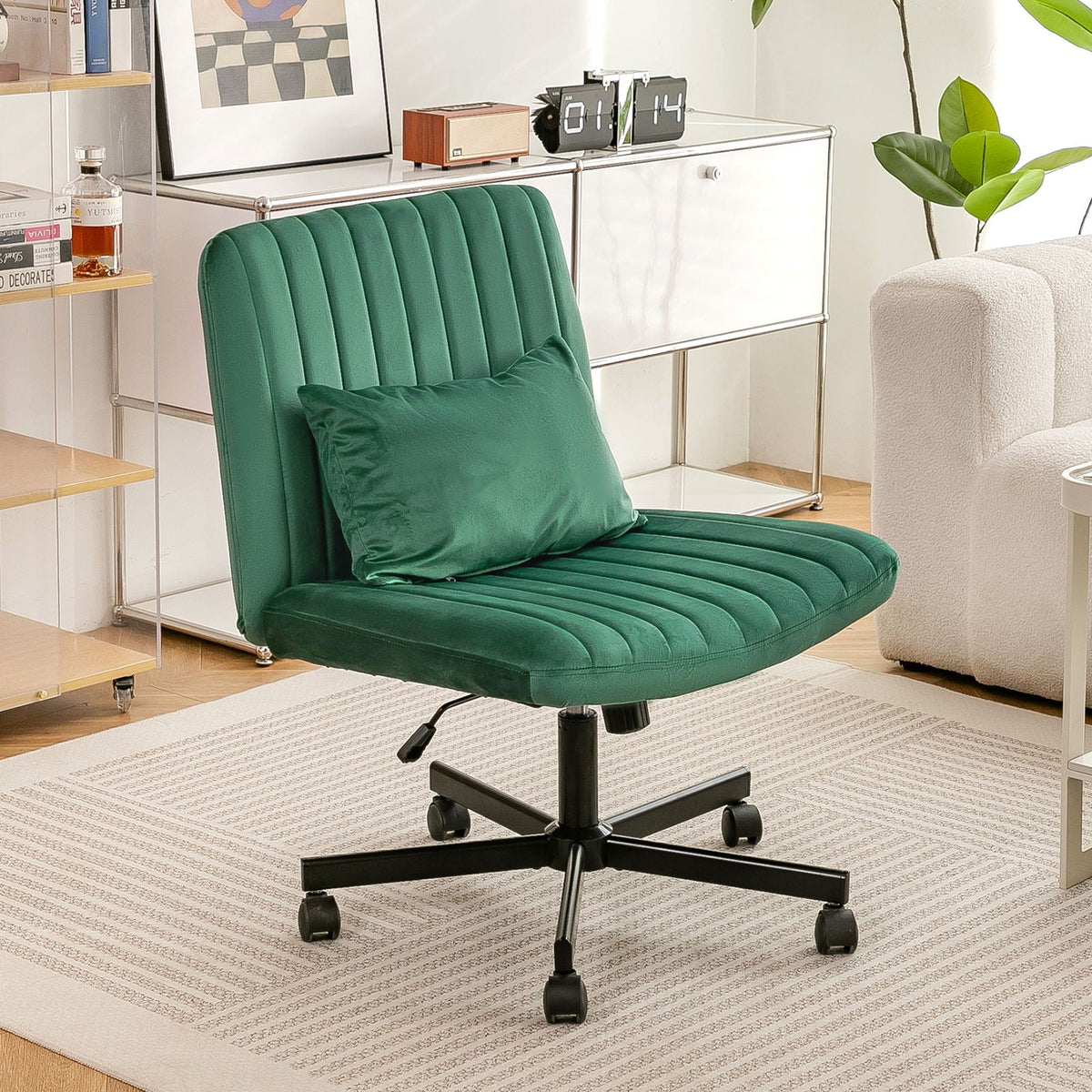 Criss Cross Office Chair with Adjustable Height – Ergonomic Design