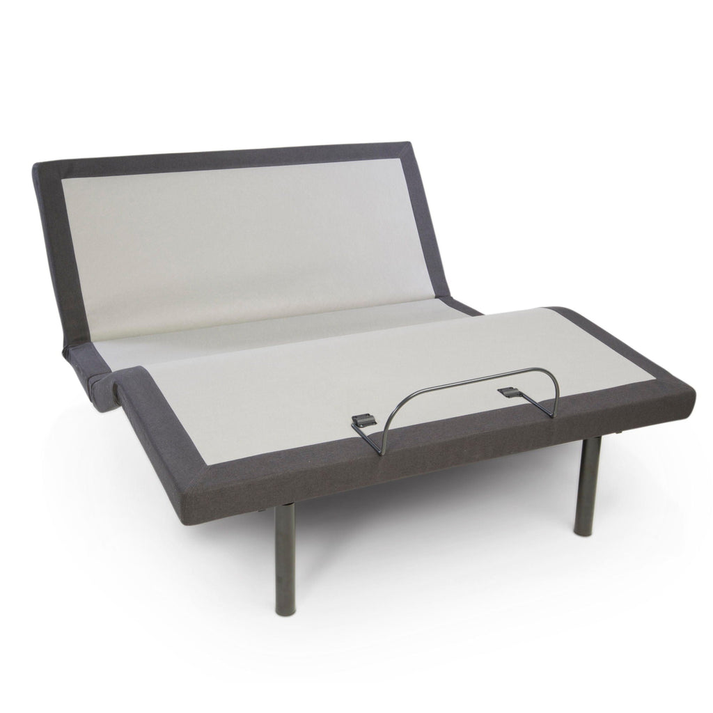 Adjustable Base Comfort with Massage and Zero Gravity - White