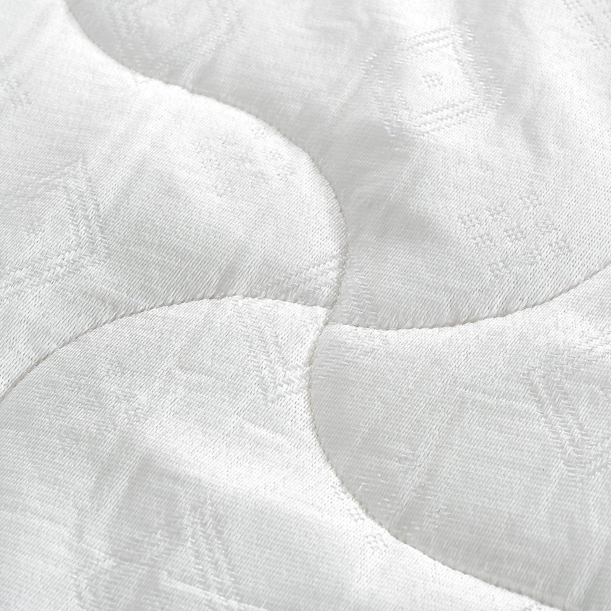 6-Inch Reversible Hybrid Mattress with Pressure Relief and Cooling Technology - White