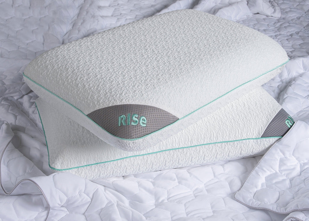 Rise Multiposition Pillow with Dri-Tec Fabric - White
