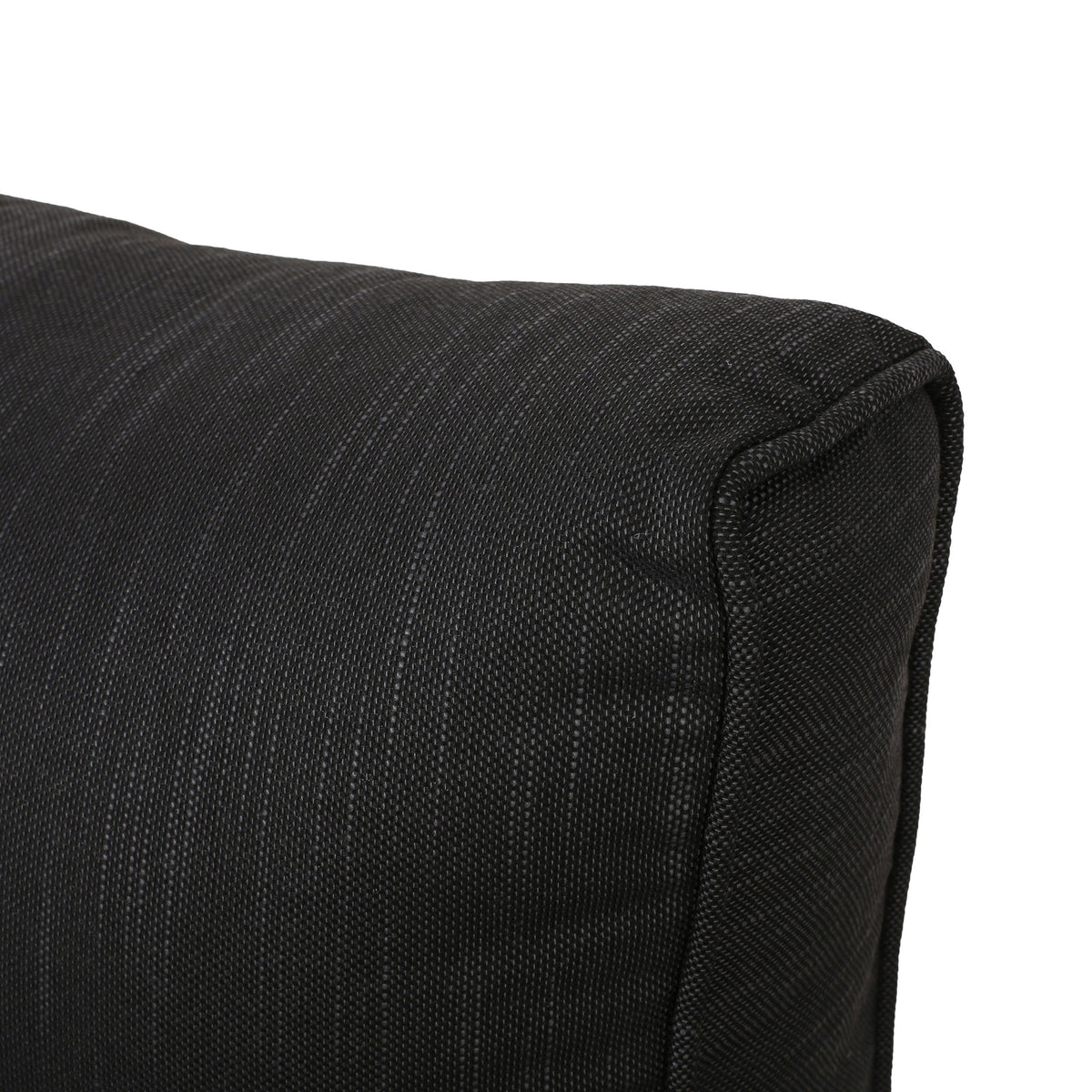 Sterling Right Arm Sofa Seater with Weather-Resistant Cushions - Grey