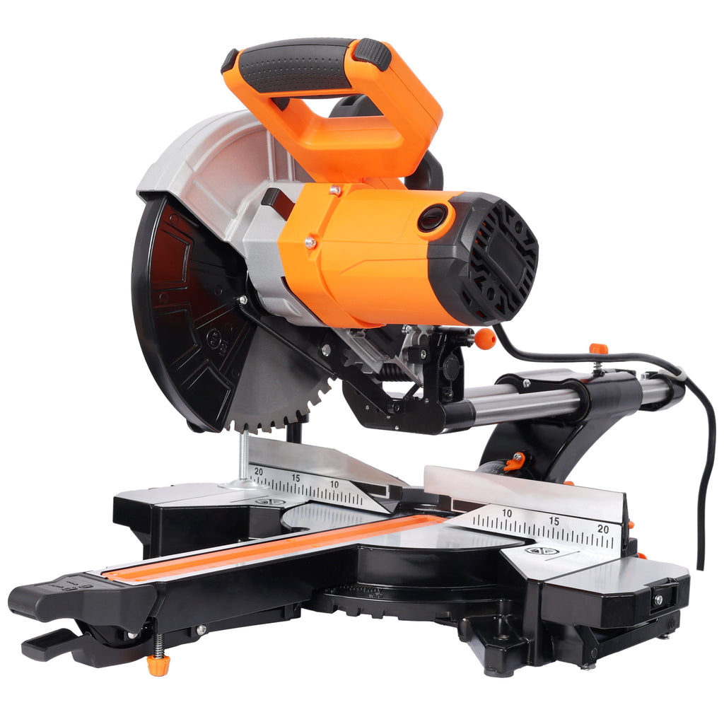 10in Single Bevel Double Speed Sliding Miter Saw with 48T Blade