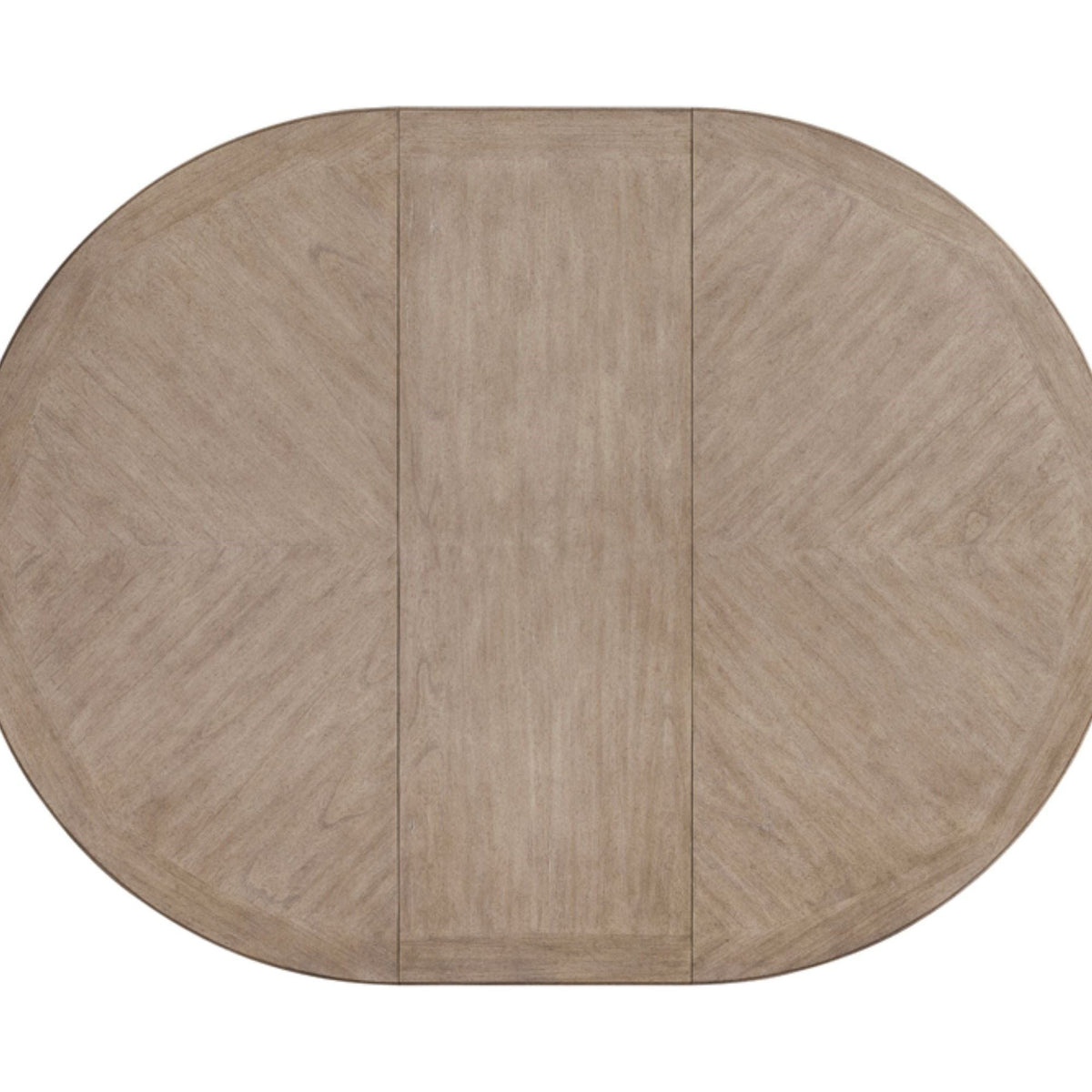 Round Extendable Dining Table with Pedestal Base - Sand