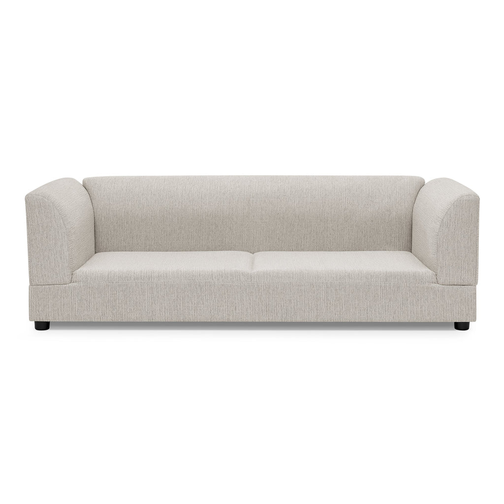 Oversized Pet Sofa for Medium/Large Dogs with Soft Cushion - Linen