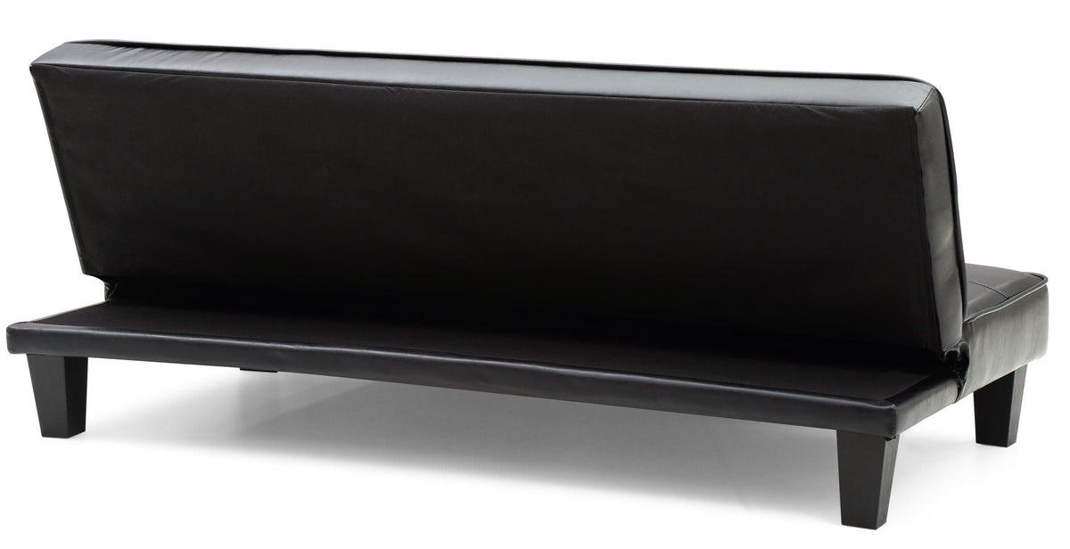 Alan Sofa Bed with Contemporary Design - Black, Dark Brown, Red, Light Brown