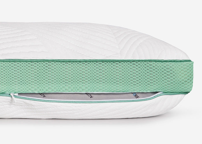 Level Cuddle Curve Pillow with Dri-Tec Moisture-Wicking Cover - Size 1.0