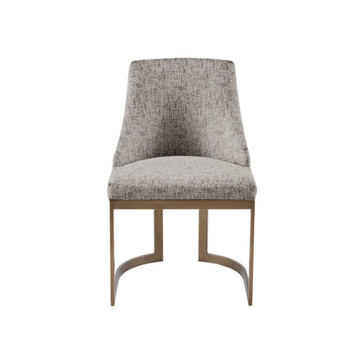 Modern Accent Dining Chairs with Upholstered Cushions – Beige or Gray