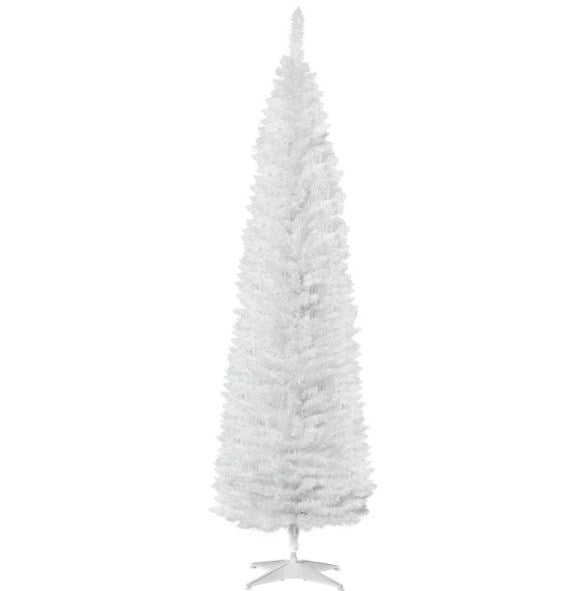 Slim Artificial Pencil Christmas Tree with 499 Branches - 7 ft