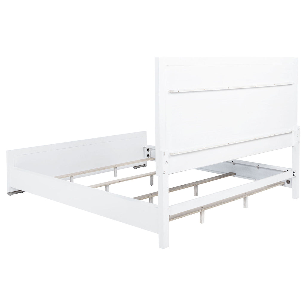 Gracemont 4-piece California King Bedroom Set White