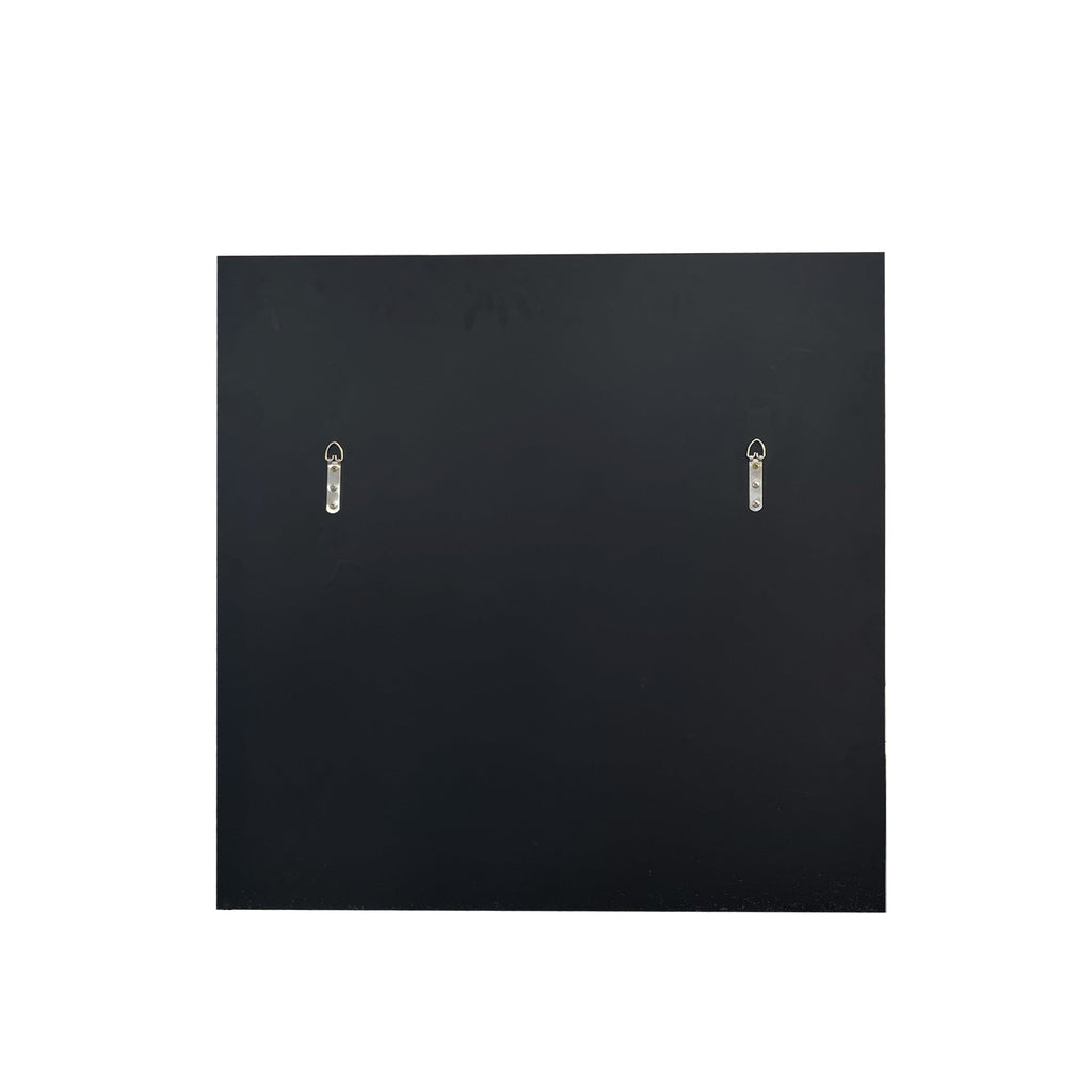 3D Mirror Wall Decor with Beveled Glass - 31.5"