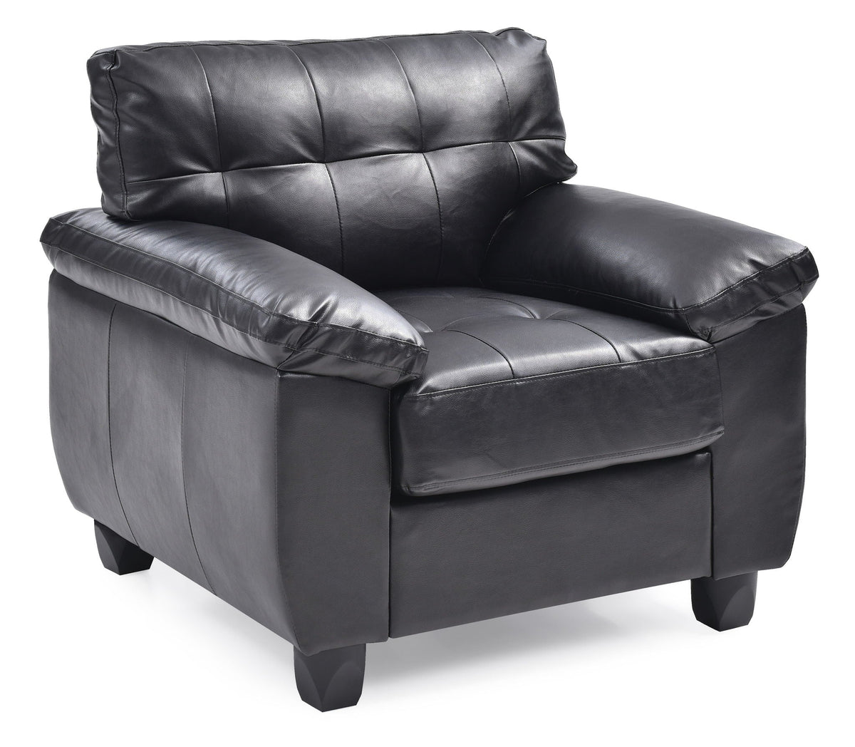 Accent Chair with Removable Back and Pocketed Coil Cushion - Multiple Colors