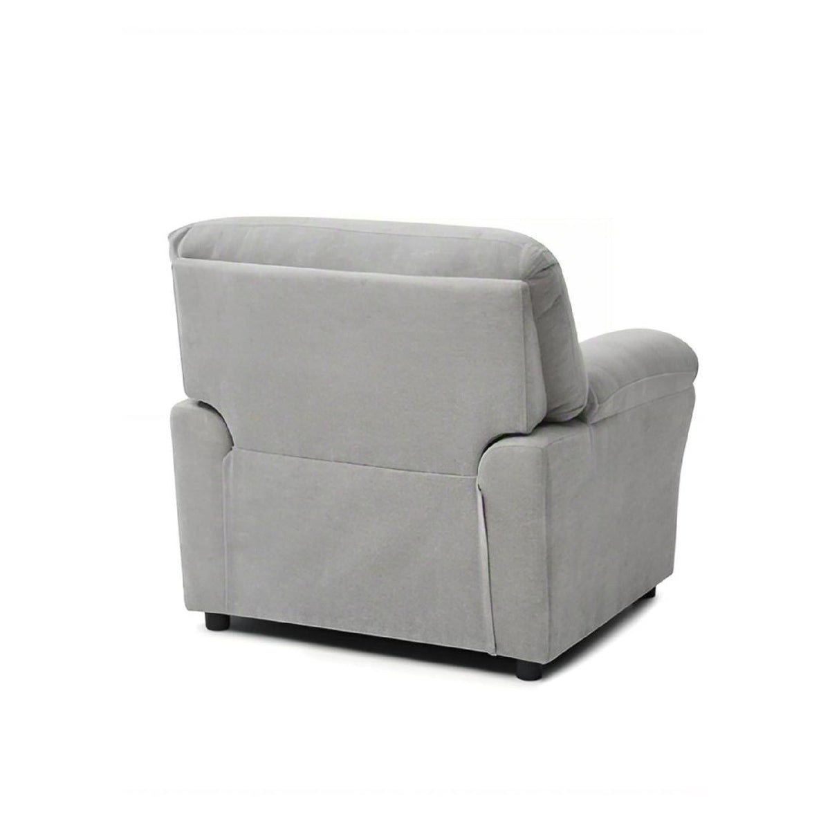 Hamilton Arm Chair with Hand-Applied Nailhead Trim and Pillow Top Cushions - Blue, Gray, Dark Brown