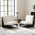 Scott Living Moda Accent Chair with Solid Wood Frame - 28" Wide