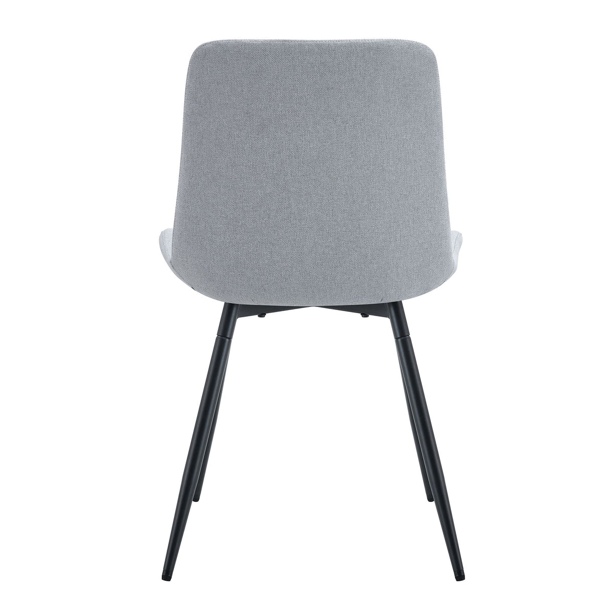 Modern Medieval Cushioned Chairs with Suede Backrest - Pearl Silver, White, or Gray