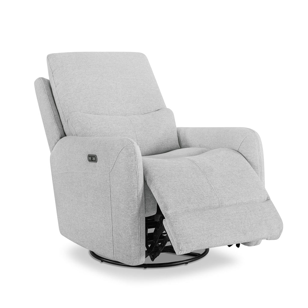 Dublin 30" Swivel Power Recliner Arm Chair with 360° Swivel - Heathered