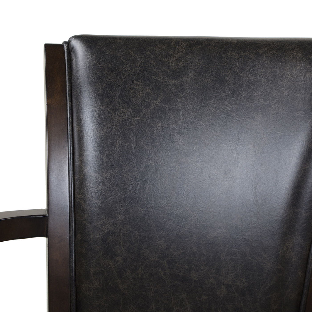 Swivel Counter Height Bar Stool with High Backrest and Solid Hardwood - Multiple Colors