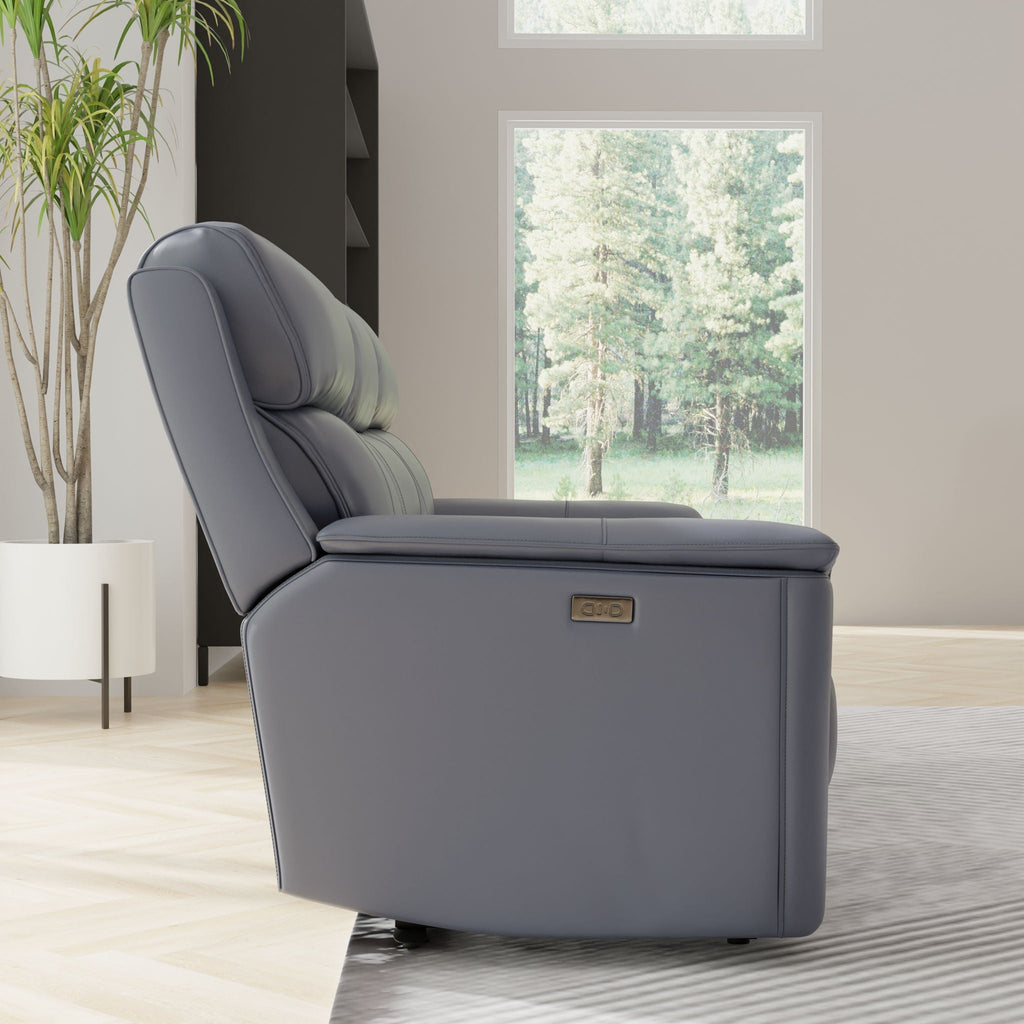 Dual Power Reclining Loveseat with Center Console - Multiple Colors