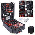 969pcs Home Repair Tool Set Kit with 4-Drawer Storage Case - Black