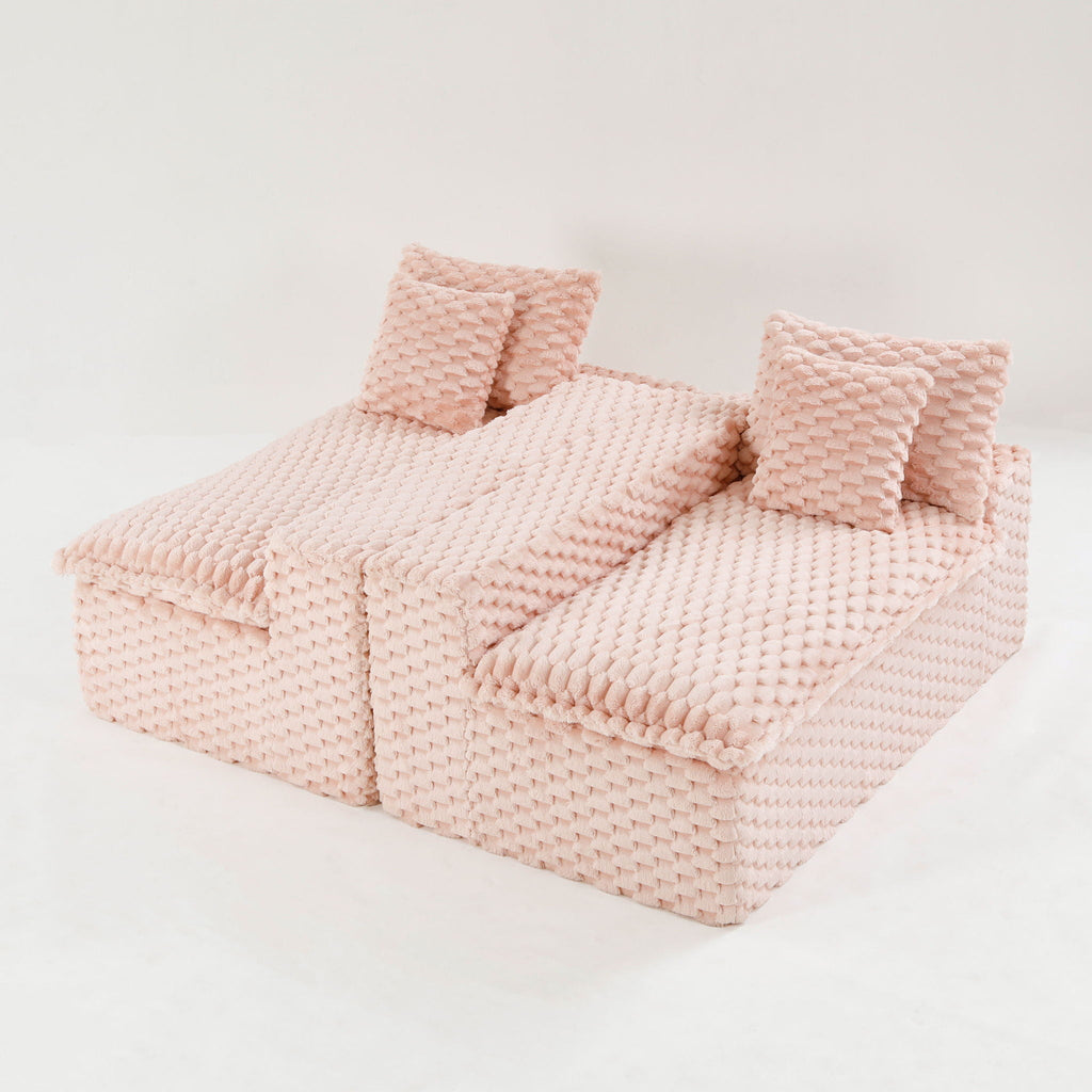 Multifunctional Sofa with Adjustable Layout - Multiple Colors