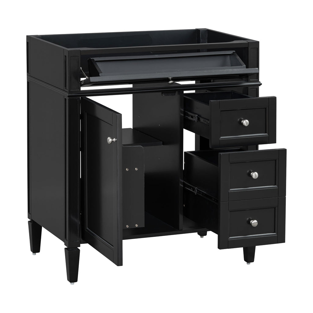 30'' Modern Bathroom Vanity Without Top Sink