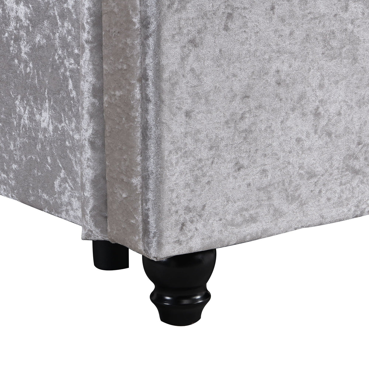 Queen Upholstered Storage Bed with Hydraulic Lift - Beige