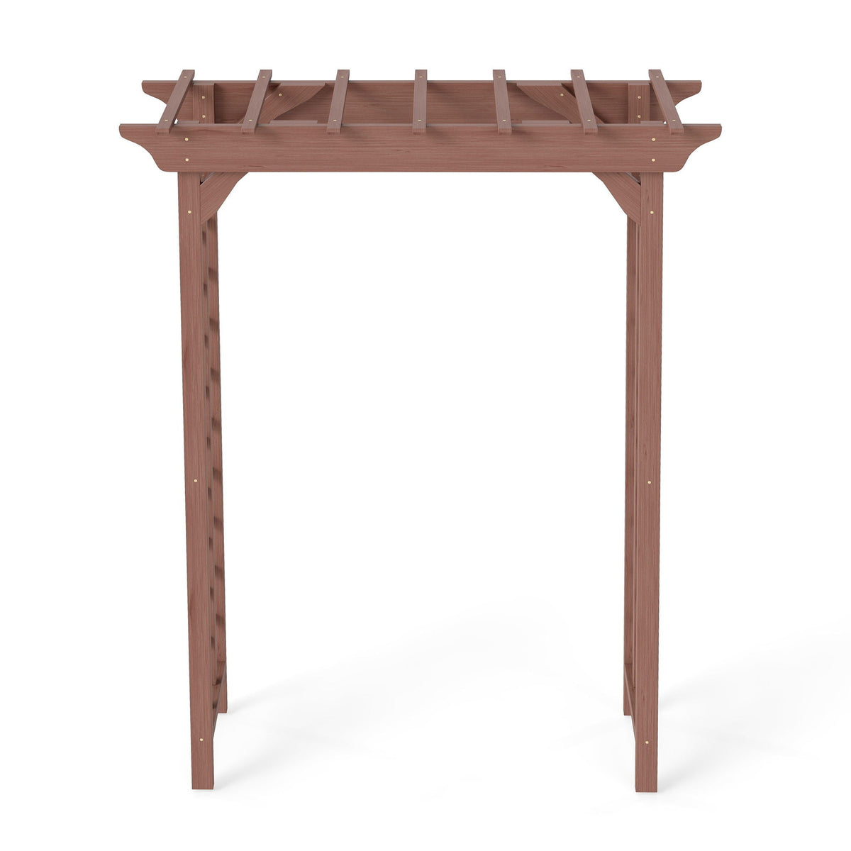 Wedding Arbor with Trellis Design - Dark Brown or Light Brown