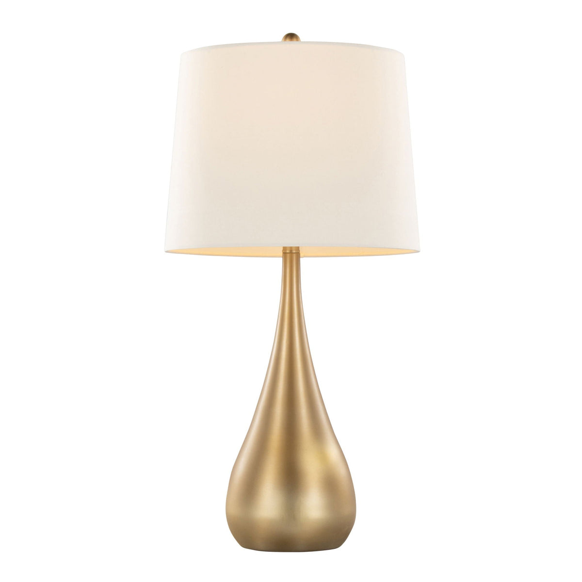 Pebble Contemporary Table Lamp Set with 3-Way Switch - Gold