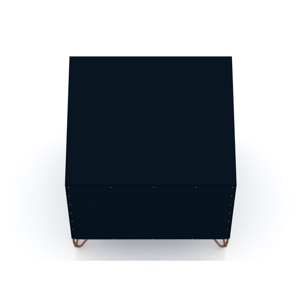 2 Drawer Nightstand with Durable Splayed Legs - Multiple Colors