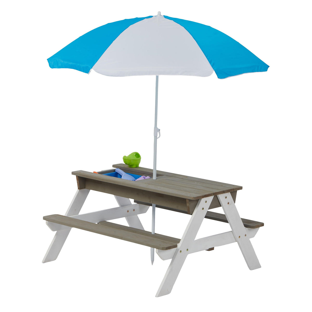 Kids Picnic Table with Sand and Water Table Conversion - Cedar Outdoor Table