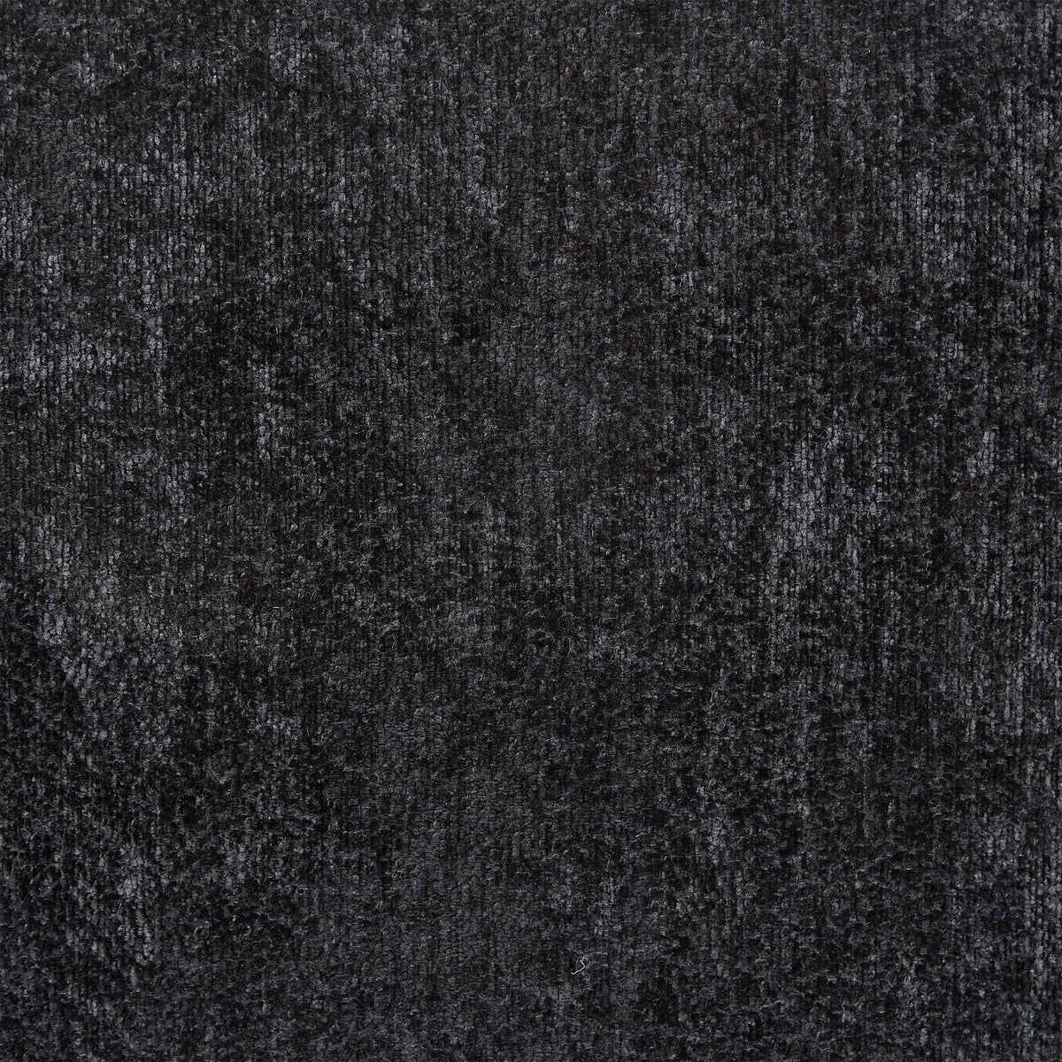 89" Chenille Sofa with Wooden Legs - Black