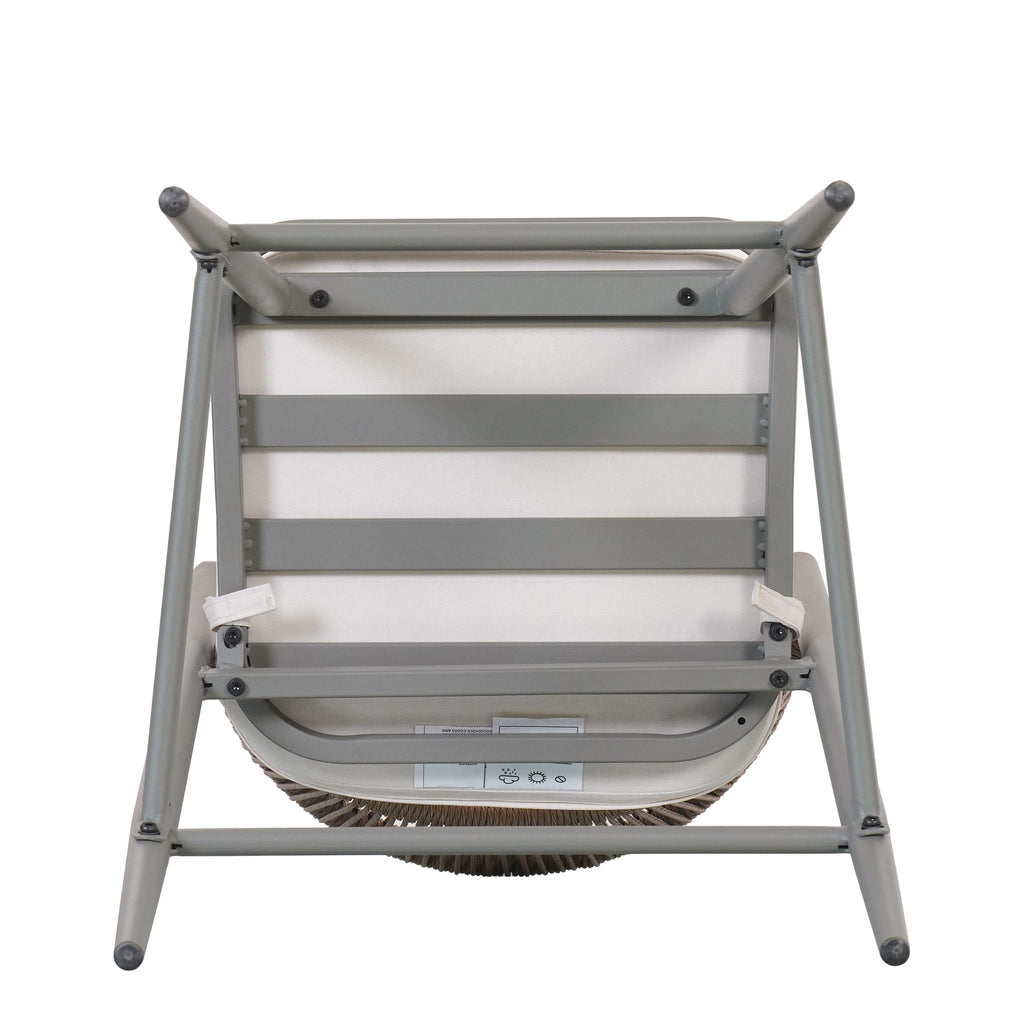 Outdoor 26" Counter Height Metal Frame Counter Stools