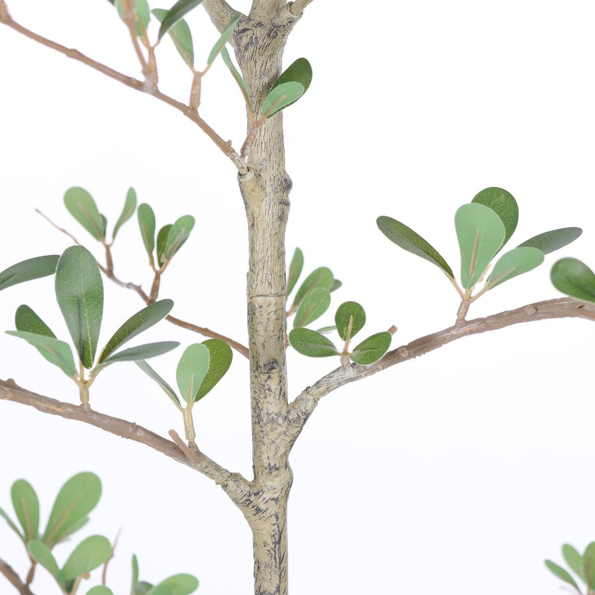 6ft Artificial Olive Tree with Lifelike Leaves - Green