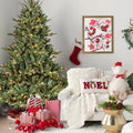 7FT Full-Shape Christmas Tree with 750 UL Lights and Metal Stand
