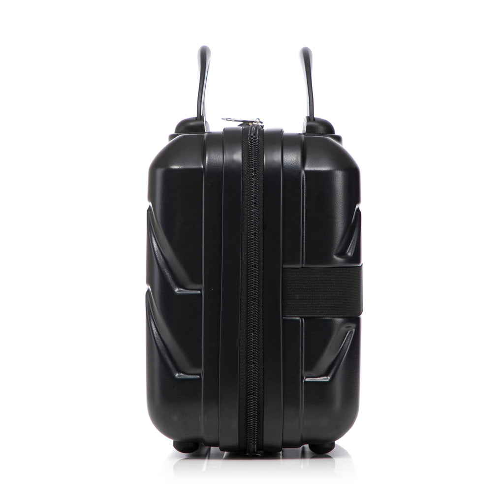 ABS Spinner Wheel Luggage Set with Combination Lock - Black
