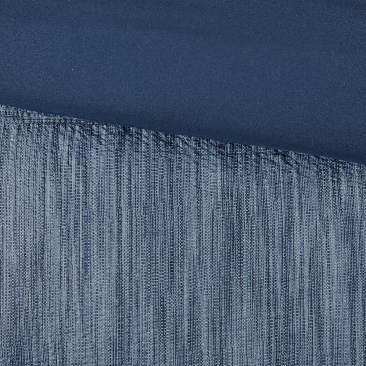 Navy Seersucker Comforter Set with Hypoallergenic Filling - King