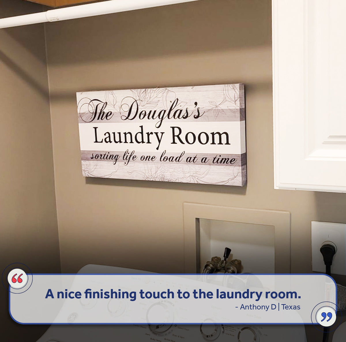 The Laundry Room Sign