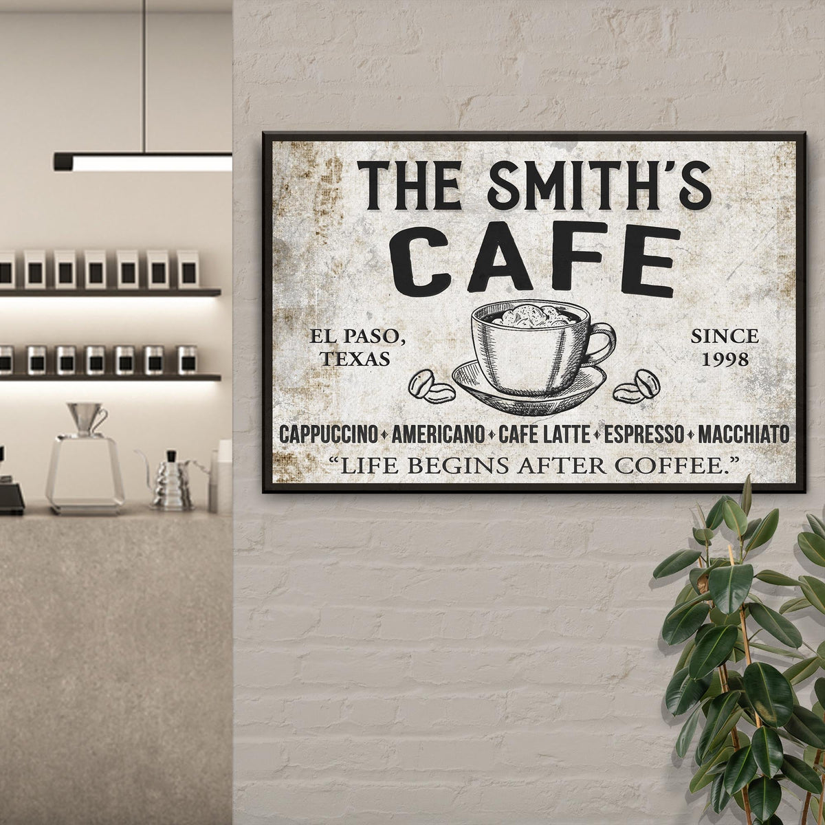 Cafe Sign IV