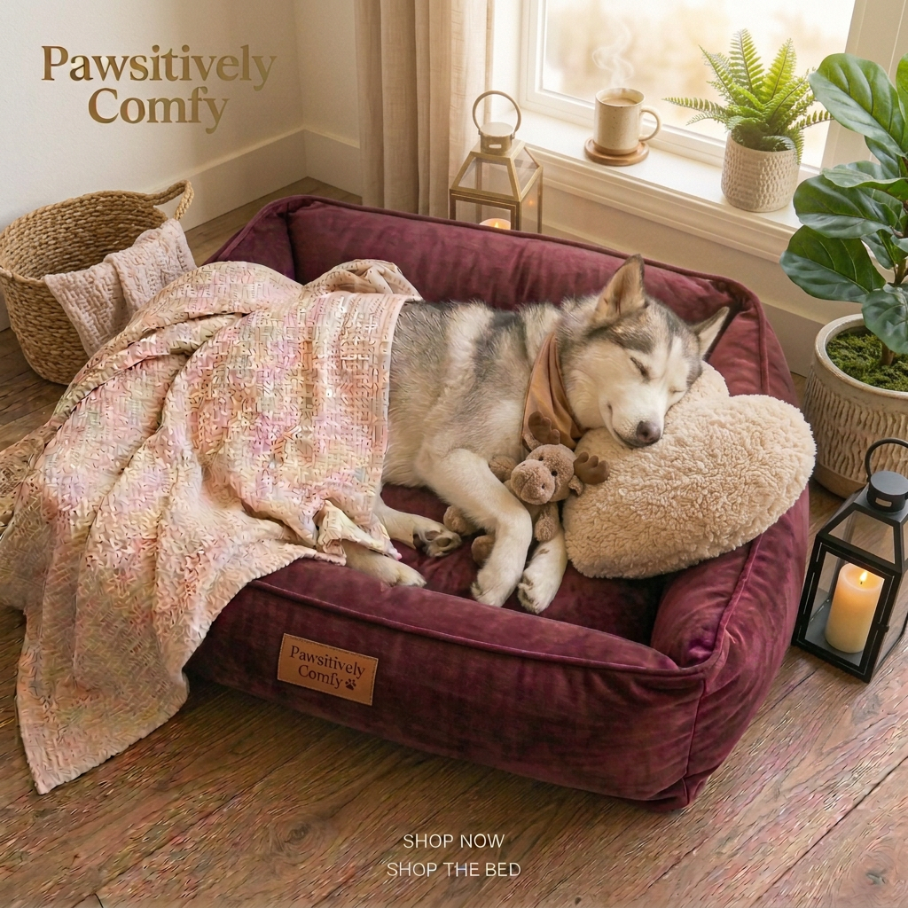 Pawsitively Comfy Plant in Corner