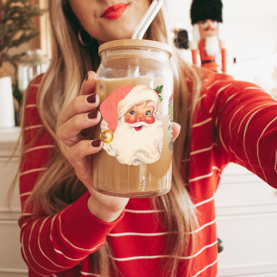 Vintage Santa 17oz